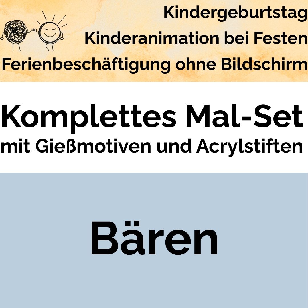 Mal-Set | Bären