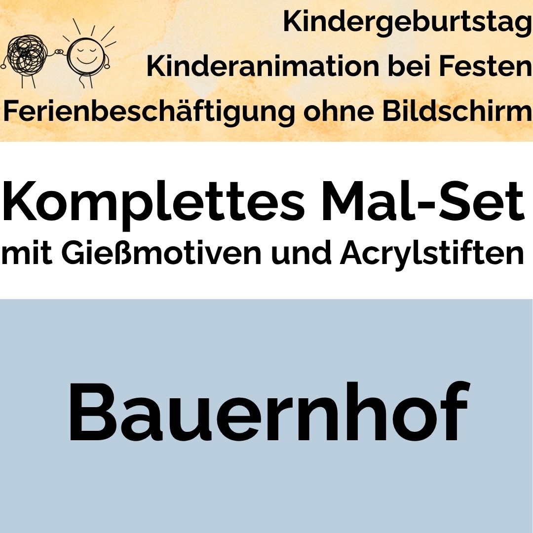 Mal-Set | Bauernhof